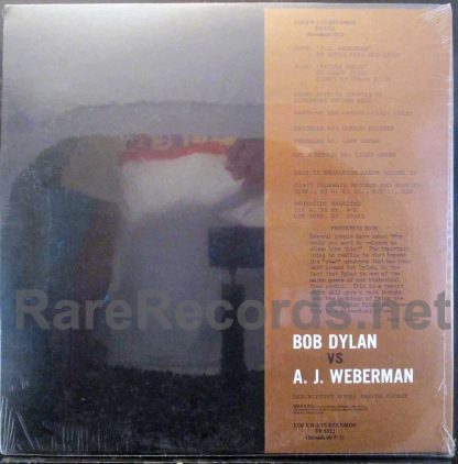 Bob Dylan - Bob Dylan Vs. A.J. Weberman u.s. lp