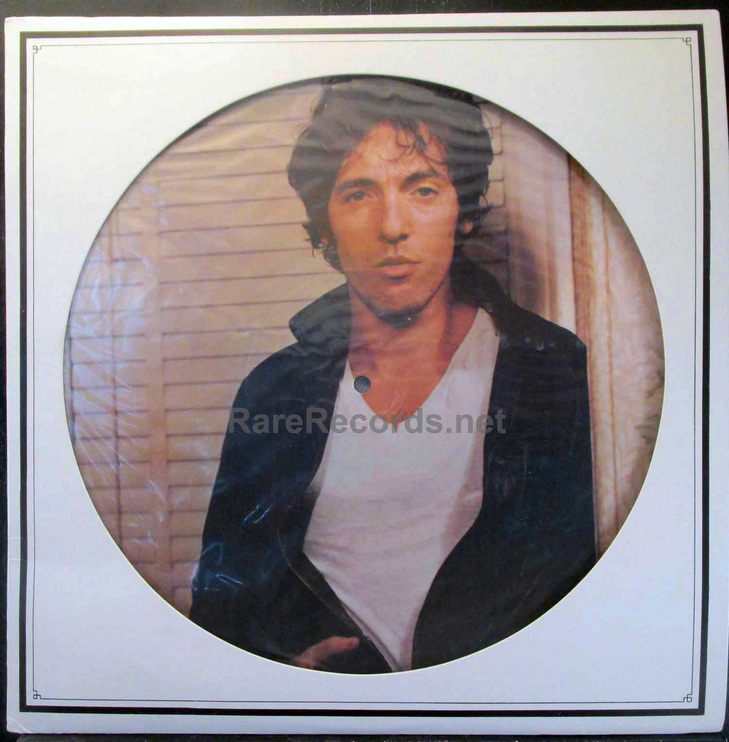 Bruce Springsteen – Darkness on the Edge of Town U.S. promo-only picture  disc LP