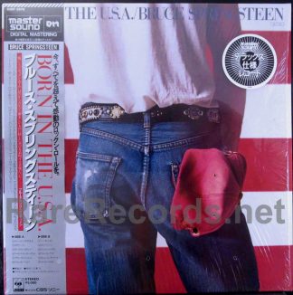 bruce springsteen - born in the usa japan mastersound lp