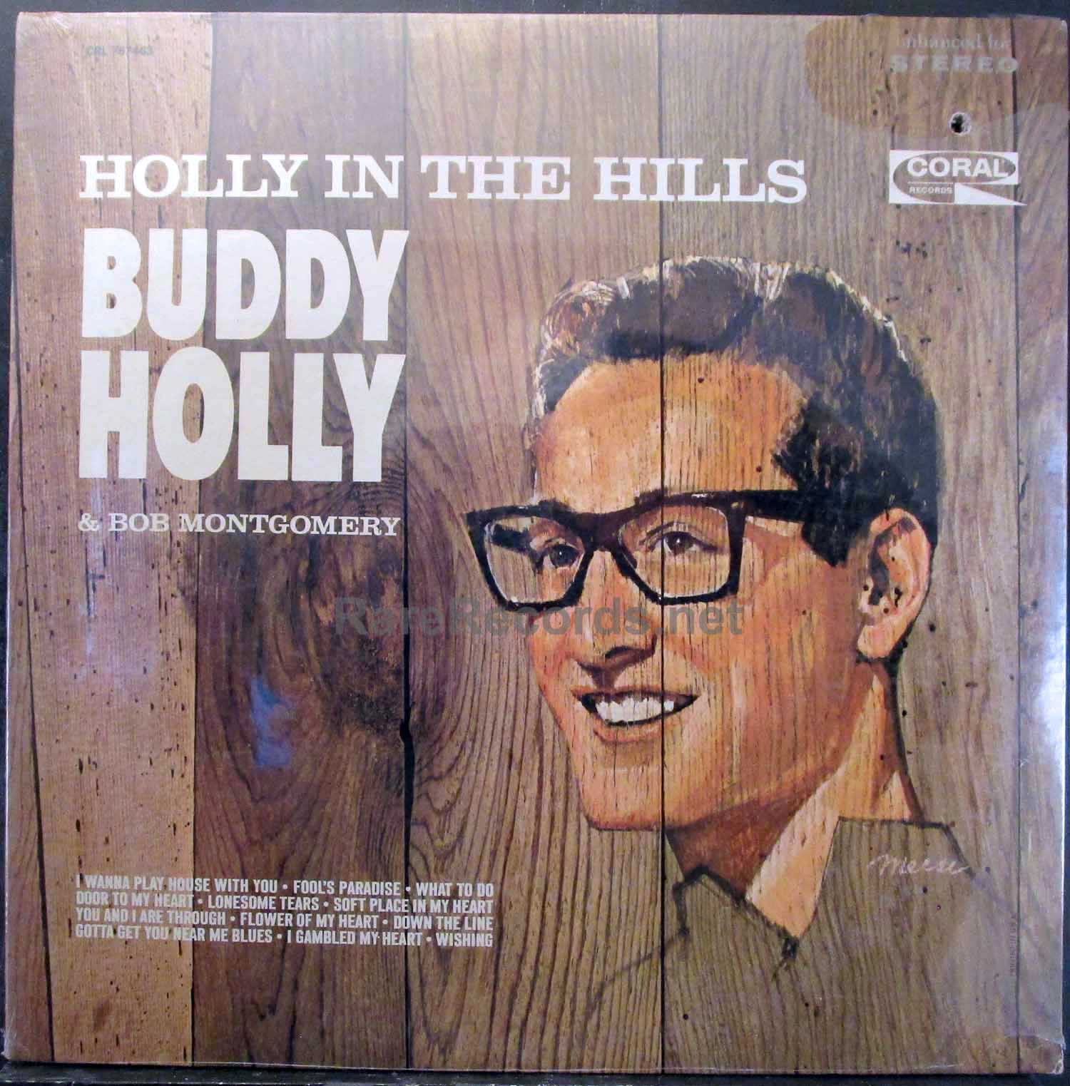buddy holly - holly in the hills u.s. stereo lp