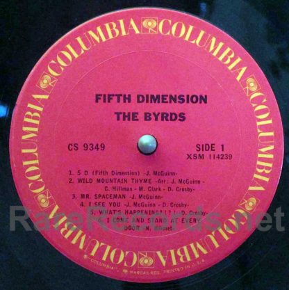 byrds fifth dimension u.s. LP