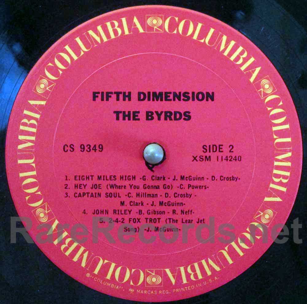 Byrds - Fifth Dimension 1978 U.S. LP