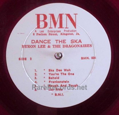 byron lee and the dragonaires - dance the ska LP
