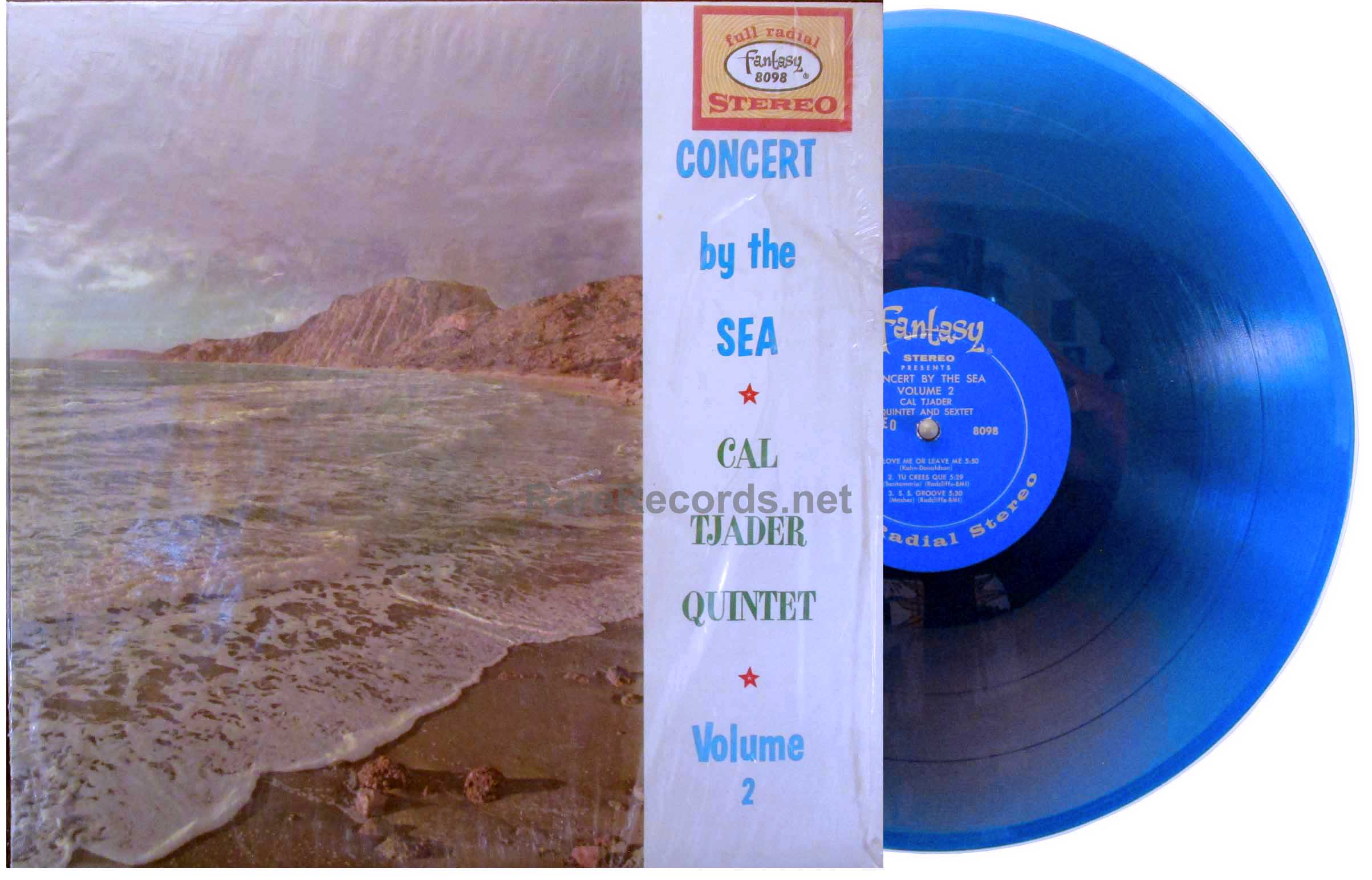 Cal Tjader Quintet – Concert By The Sea, Volume 2 blue vinyl u.s. lp
