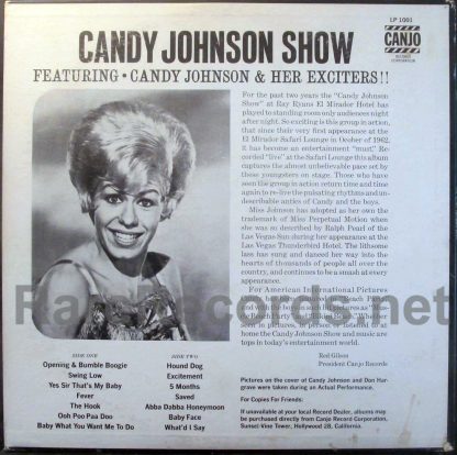 Candy Johnson Show u.s. lp