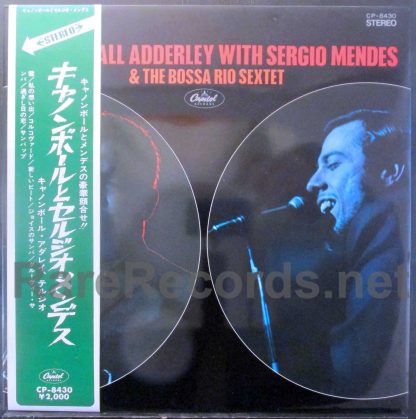 Cannonball Adderley With Sergio Mendes Japan red vinyl LP