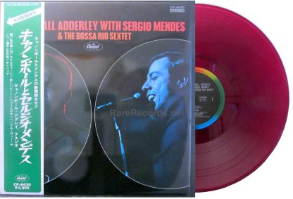 Cannonball Adderley With Sergio Mendes Japan red vinyl LP