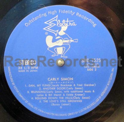carly simon japan LP