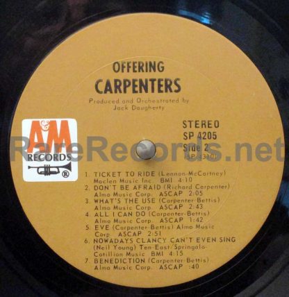 carpenters offering U.S. LP