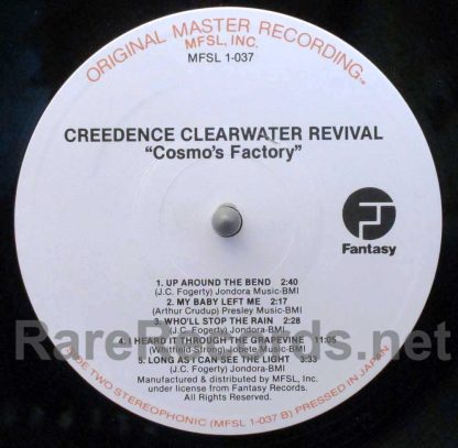 creedence clearwater revival cosmo's factory mobile fidelity lp