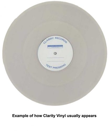 classic records clarity vinyl LP
