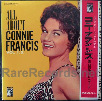 connie francis - all about connie francis japan lp