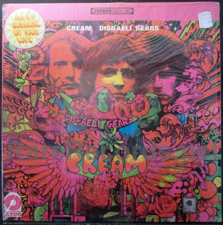 Cream – Disraeli Gears original US stereo LP in shrinkwrap