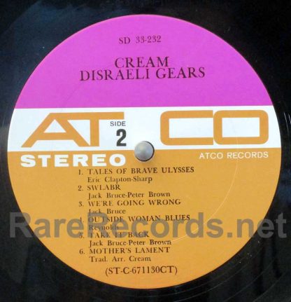 cream - disraeli gears u.s. stereo LP