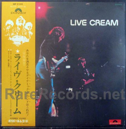 cream - live cream japan lp