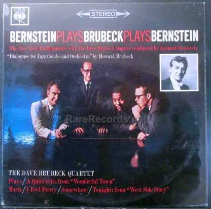 – Bernstein Plays Brubeck Plays Bernstein uk stereo lp