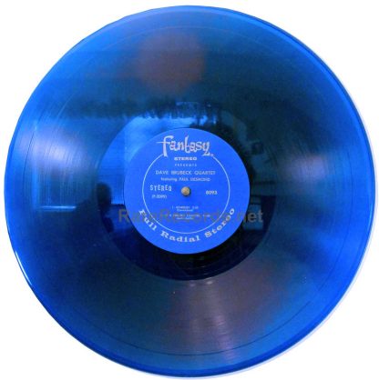 dave brubeck quartet u.s. blue vinyl stereo lp