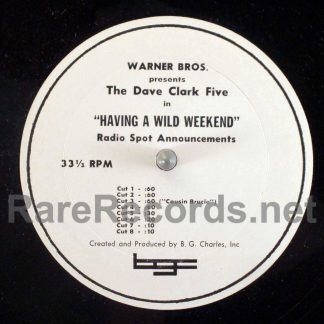 dave clark five - having a wild weekend radio spots lp