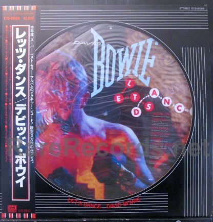 david bowie let's dance japan picture disc LP