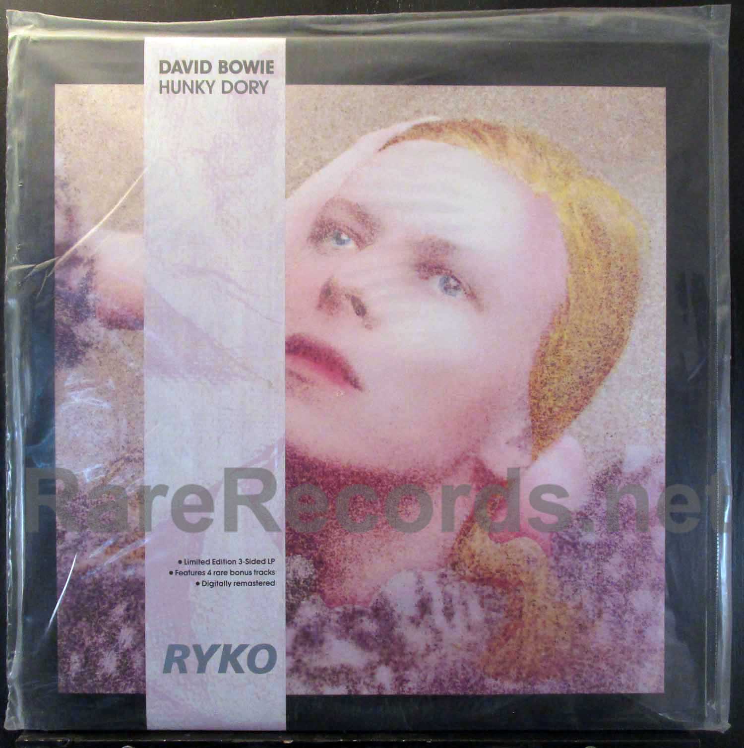 evaluerbare til sofa David Bowie – Hunky Dory sealed U.S. clear vinyl Ryko 2 LP set with bonus  tracks
