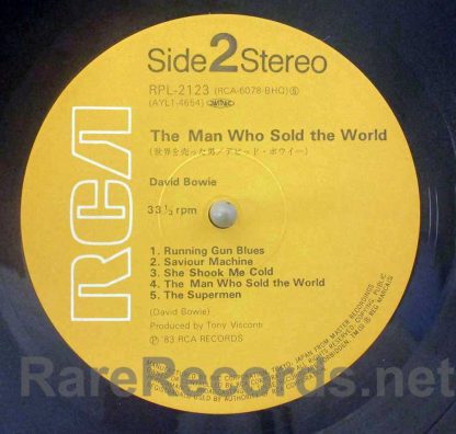 david bowie - the man who sold the world japan lp