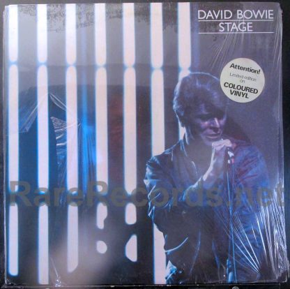david bowie stage dutch blue vinyl lp