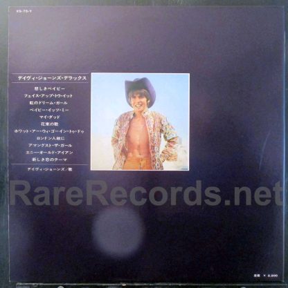 Davy Jones - Davy Jones Deluxe Japan LP