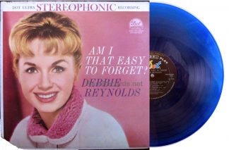 debbie reynolds - am I that easy to forget blue vinyl u.s. lp