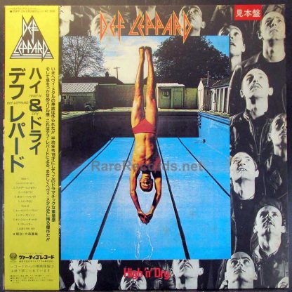 Def Leppard - High 'n' Dry 1981 Japan promo LP