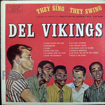del vikings - they sing, they swing multicolored vinyl lp