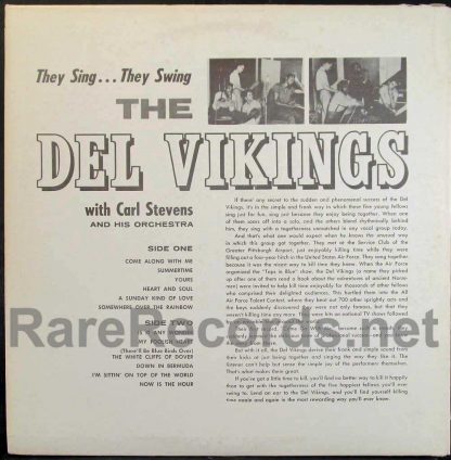 del vikings - they sing, they swing multicolored vinyl lp