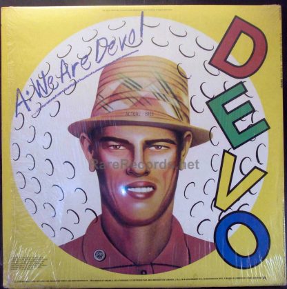 devo - are we not men? canada marble vinyl LP
