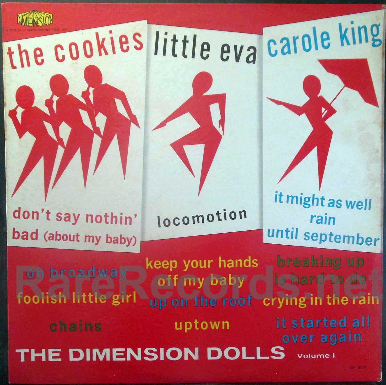 carole king - the dimension dolls u.s. promo lp