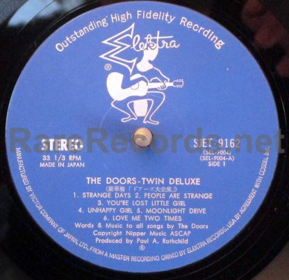 Doors – Twin Deluxe 1969 Japan LP