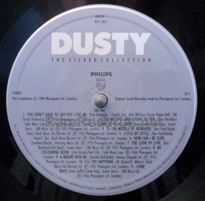 dusty springfield the silver collection uk lp