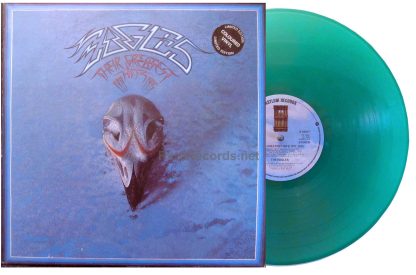 Eagles - Greatest Hits 1978 UK green vinyl LP