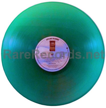 eagles greatest hits green vinyl uk lp