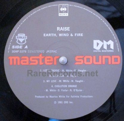 Earth, Wind & Fire - Raise! Japan Mastersound