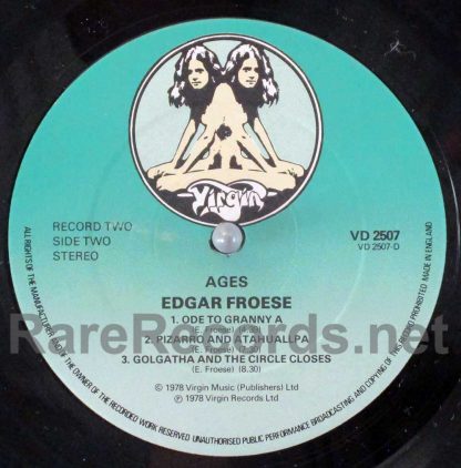 edgar froese - ages uk lp