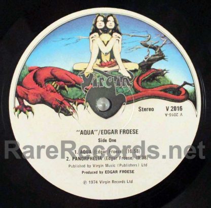 edgar froese - aqua uk LP