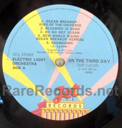 elo - on the third day japan lp