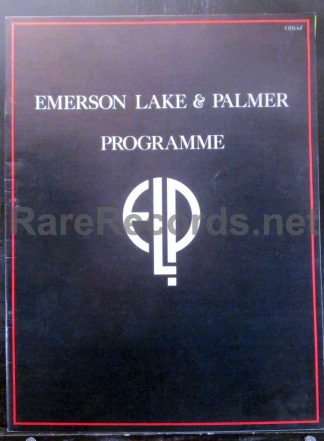 emerson, lake & Palmer 1977 U.S. tour program