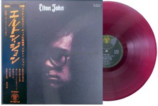 elton john red vinyl japan lp