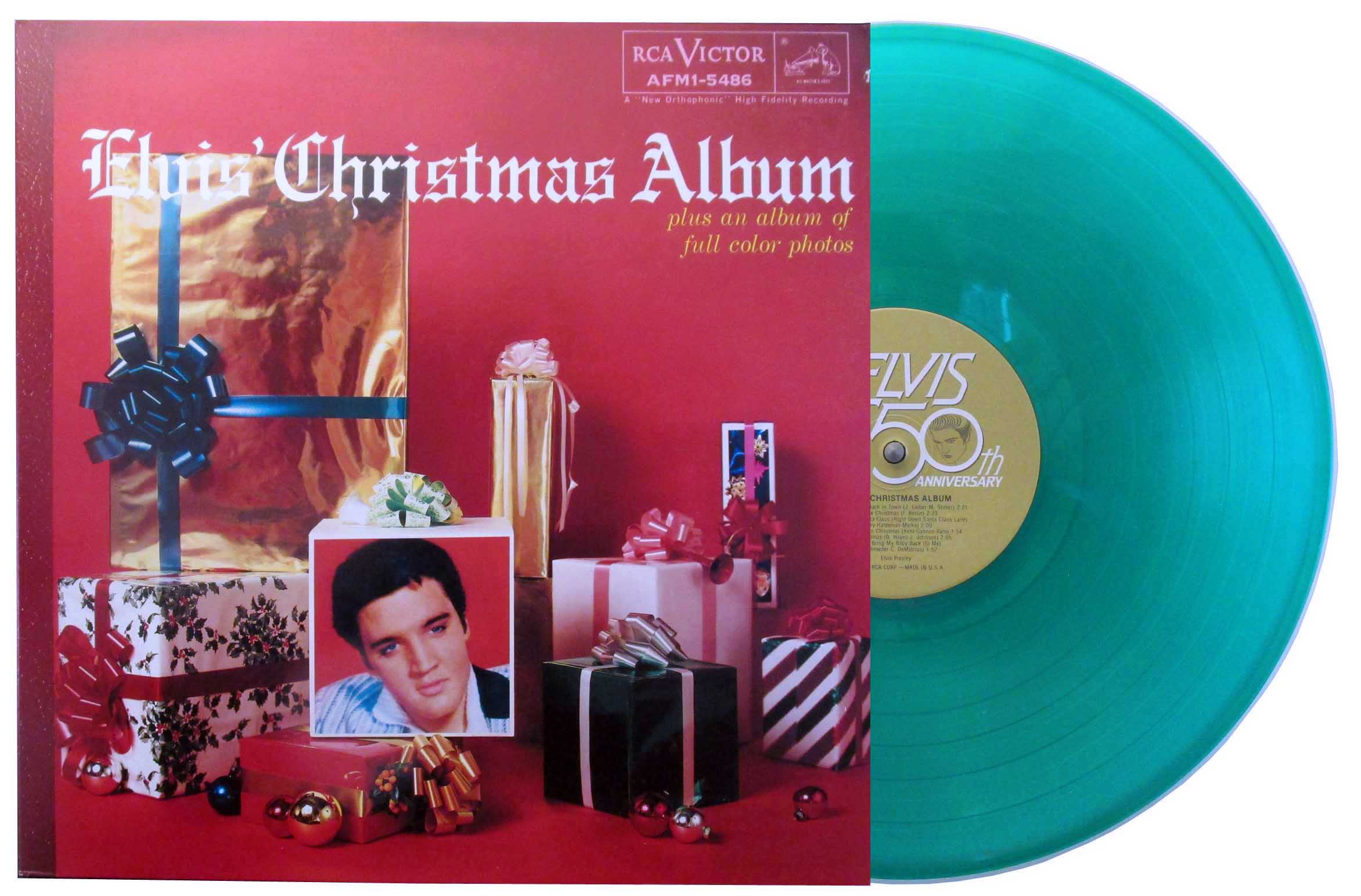 Elvis Presley - Elvis' Christmas Album Exclusive Green Color Vinyl LP