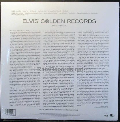 elvis golden records gold vinyl u.s. lp