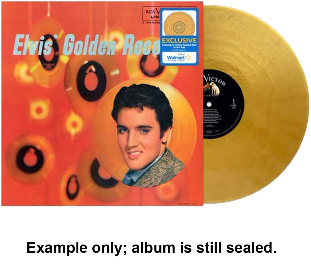Elvis Presley – Elvis' Golden Records sealed U.S. gold vinyl LP