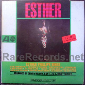 Esther Phillips - Esthe u.s. mono promotional lp
