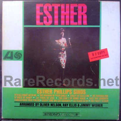 Esther Phillips - Esthe u.s. mono promotional lp