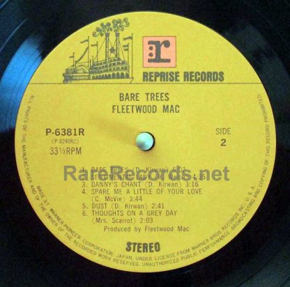 Fleetwood Mac - Bare Trees 1980 Japan LP