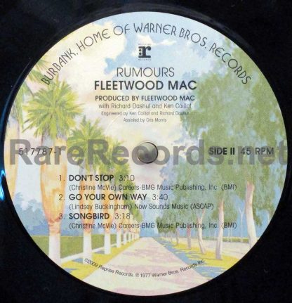fleetwood mac rumours u.s. 45 rpm lp